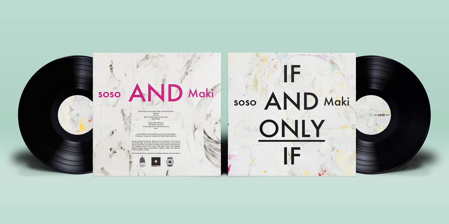 soso - If and Only If - Vinyl Mockup - Full